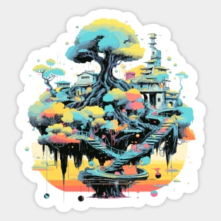 Nature Architecture Home World Outdoor Beauty Adventure Sticker